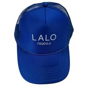 Lalo Tequila Blue Performance Hat Cap Strapback Otto Mexico Logo NEW Sold Out